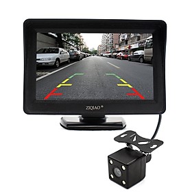 ZIQIAO 4.3 Inch Monitor and HD Car Rear View Camera ZIQIAO 4.3 Inch Monitor and HD Car Rear View Camera