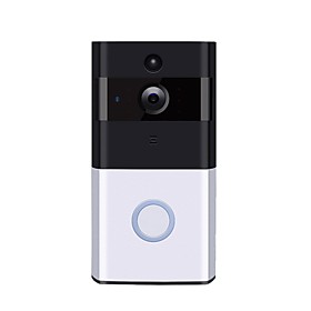 Keeper Wireless Wifi Video Doorbell Feagar 720p Kit With Low Power Consumptionfree Storagetwo-way Audio Infrared Night Vision