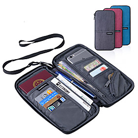 Passport Holder Id Holder Portable Multi-function Luggage Accessory Polyester 22.512cm Cm