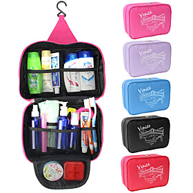Travel Bag / Cosmetic Bag / Travel Toiletry Bag Waterproof / Large Capacity / Moistureproof For Clothes Fabric 25178.5 Cm Solid Colored Travel