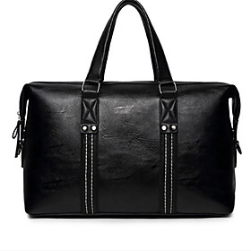 Pu(polyurethane) Travel Bag Zipper Black