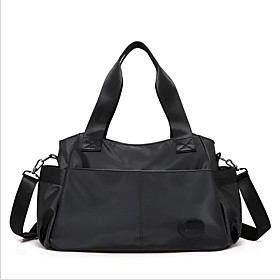 Nylon Travel Bag Zipper Black