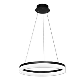 Circular Pendant Light Ambient Light Painted Finishes Metal Acrylic LED 90-240V Warm White / White LED Light Source Included / LED Integrated Circular Pendant Light Ambient Light Painted Finishes Metal Acrylic LED 90-240V Warm White / White LED Light Source Included / LED Integrated