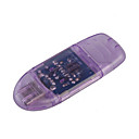 USB 2.0 SDHC SD  MMC lecteur de carte violet