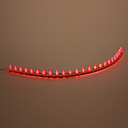 phares de LED Voiture decoratifs SMD-24cm rouge