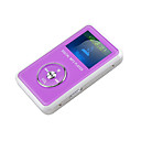 design de mode OLED Lecteur MP3 4 Go violet