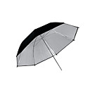 43 quotSilver Studio Pro  double couche noir parapluie reflechissant cca287