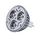 ampoule LED Spot Blanc Chaud  12V  MR16 3W 270LM 3000K