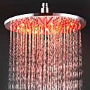 12 pouces en laiton chrome LED Pomme de douche pluie 0913 -8109