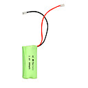 interface universelle de la batterie 2.4V 800mAh Ni-MH pour telephone sans fil Ni-MH 2.4V 800