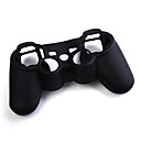 Etui de Protection en Silicone pour Manette PS3 - Noir