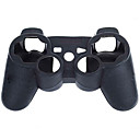 noire etui en silicone de protection pour manette PS3