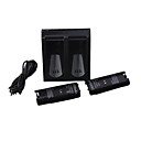 Double Station de Chargement  Batteries pour Wiimote - Noir