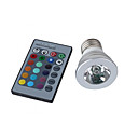 ampoule Spot LED RVB  E27 - 3 W - 150 LM - 110 240 V 