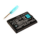 batterie de remplacement rechargeable 1300mAh avec un tournevis pour nintendo 3ds
