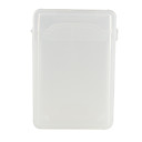 etui de plastique pour disque dur HDD 3.5 SATA translucide