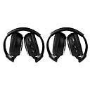 2 pieces infrarouge stereo de voiture sans fil pour casque IR-2011d