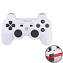 controleur sans fil bi-ton goigame pour PS3 blanc  rouge