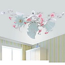 DUNWOODY - Le de Plafond Florale - 4 slots ampoule