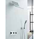 robinet de douche contemporain avec pommeau de douche  douche main