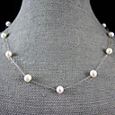 7-8mm collier de per...