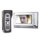 7 pouces campouleur TFT LCD video porte telephone systeme dinterphone avec camera etanche leau 420 TVL