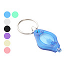 7-campouleur de lumiere blanche 22000 mcd LED Flashlight Keychain  petit paquet de 10 