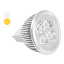 MR16 4W 360LM 3000k blanc chaud  frais ampoule LED spot 12v