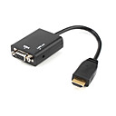 Convertisseur HDMI V1.3 10cm 0.3FT avec Sortie VGA  Audio