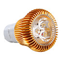 gu10 6w 450lm 3000k chaude ampoule blanche tache lumineuse led 85-265v