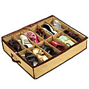 sac transparent de stockage de chaussure 12 de compartiment