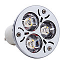 gu10 3w 300lm 3000k chaude ampoule blanche tache lumineuse led  85-265v 