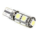 T10 9 SMD oule LED lumiere blanche