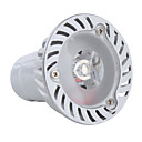 gu10 1x3w 200lm 3000-3500k chaud tache blanche le led ampoule  85-265v 