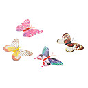 fluorescent aimant papillon refrigerateur en forme  couleur aleatoire 