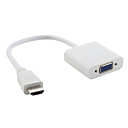 v1.3 HDMI male vers cable adaptateur femelle de connexion VGA 20 cm