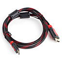 v1.3 mini-HDMI type C vers HDMI type A cable 15 m