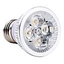 4x1W E27 4 LED 95-260V 6000k 400lm blanc ampoule