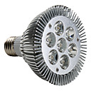 e27 7w par38 630-680lm 3000-3500k chaude ampoule blanche tache de lumiere dirigee 220v