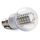 b22 66-3528 SMD 3.5w 430lm 2800-3200k lumiere blanche chaude a mene lampoule billes 220-240v