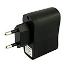 ue prise usb ac dc alimentation chargeur mural adaptateur mp3 mp4 dv chargeur noir