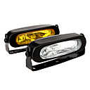55w 3000K 1000-lumen h3 oule halogene transparents feux de brouillard de voiture DC 9 ~ 19V 1 paire