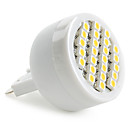 g9 1.5w 24x3528 SMD 50-60lm 2800-3200k lumiere blanche chaude a mene l ampoule spot  230v 