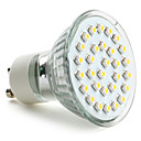 gu10 2w 30x3528 SMD 70-90lm 2800-3200k lumiere blanche chaude a mene l ampoule spot  230v 