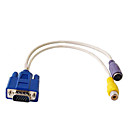 VGA male RCA femelle adaptateur