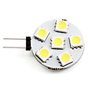 ampoule LED Spot Blanc Naturel  12V  G4 2-2.5W 6x5050 SMD 60-70LM 6000-6500K