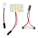 t10 BA9S 0.18wx15 transparente la lumiere de 15 SMD 5050 LED lumiere de lecture de la voiture 12V DC