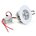 3  1W 280lm 5500-6500k blanc ampoule LED plafonnier 85-265