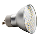 GU10 2.5W 60x3528smd 150LM 2700k blanc chaud ampoule spot LED 220-240V