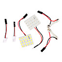 t10 BA9S 0.18wx20 20-SMD 5050 LED lumiere de lecture de la voiture 12V DC